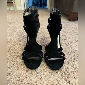 Guess Shoes | Gwnimble Suede Heels | Black | Size 8.5